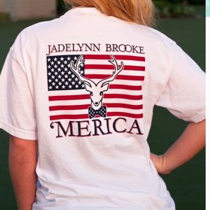 Jadelynn Brooke America T-shirt, Size S!